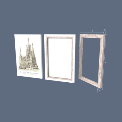 Lienzo Sagrada Familia - 30x20 cm