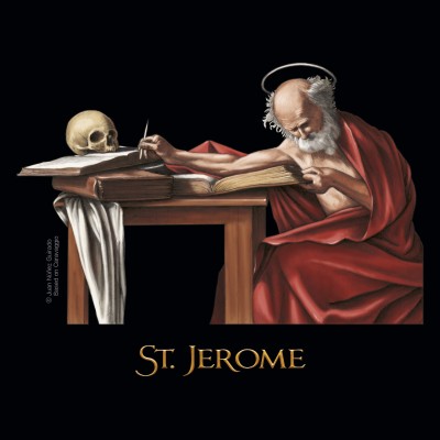 Lienzo St. Jerome - 20x20 cm
